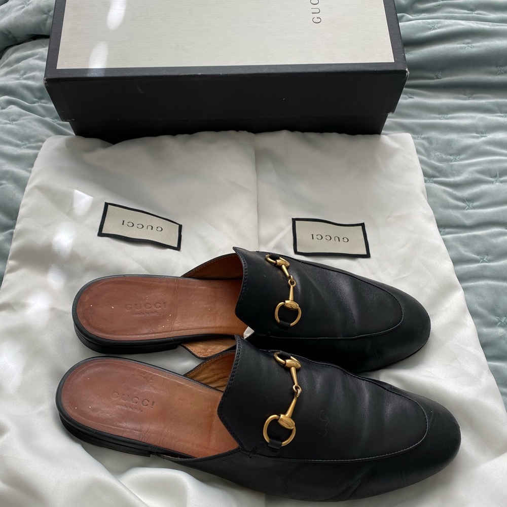 SOLD! Gucci Princetown Loafers size 40.5 GUC